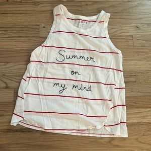 Loft tank top
